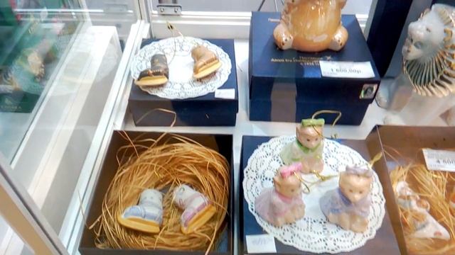 ФАРФОРОВЫЕ СТАТУЭТКИ ВЕРБИЛКИ/Выставка Ладья Весенняя Фантазия 2023/март/Москва смотреть онлайн