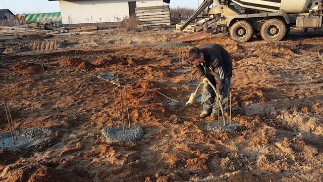 Заливка свай смотреть онлайн