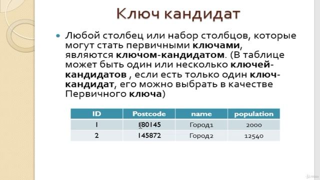 MySql Полный базовый курс. Урок 6 Ключи смотреть онлайн