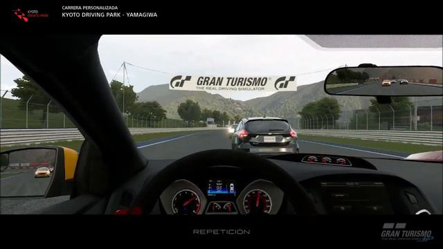 Los coches de Gran Turismo Sport: Ford Focus ST de 2.015 | Prueba en Kyoto Driving Park смотреть онлайн
