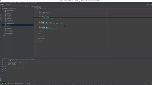 Python Tutorial #46 - Staticmethod und Classmethod смотреть онлайн