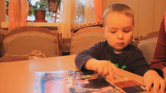 Распаковка мозаики тачки "Молнии Маквина" смотреть онлайн