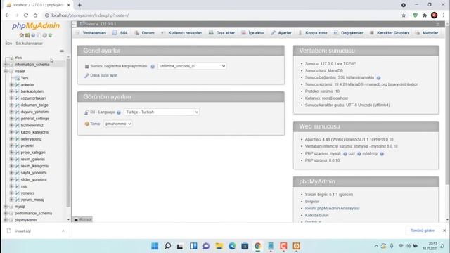 MySQL de Database İçe Aktar ve Dışa Aktar İşlemi Basit Şekilde Nasıl Yapılır смотреть онлайн