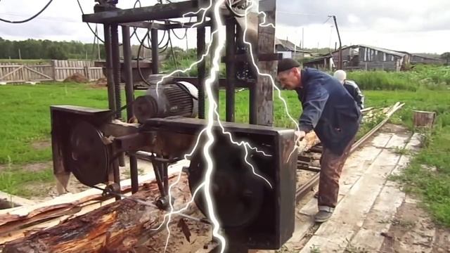 Самодельная пилорама.№2 смотреть онлайн