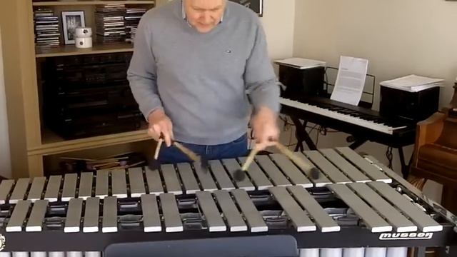 Waltz For Debby by Bill Evans - Ed Saindon Solo Vibraphone смотреть онлайн