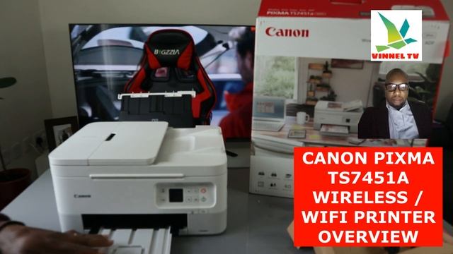 CANON PIXMA TS7451a WIRELESS / WIFI PRINTER OVERVIEW смотреть онлайн