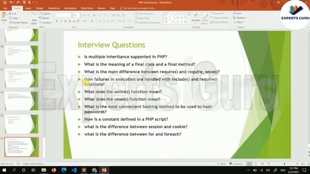 PHP Important Interview Questions 11 | Complete Course | Experts Guru смотреть онлайн