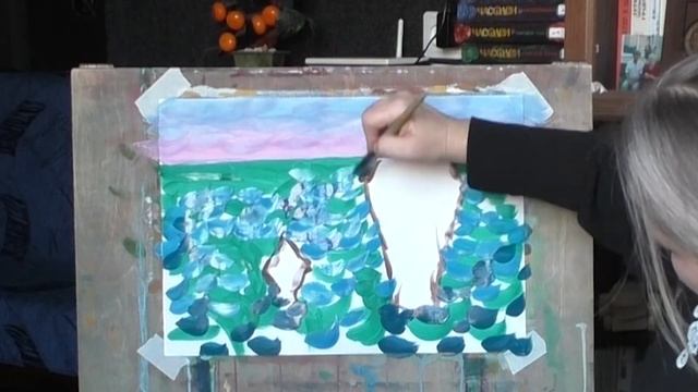 Пейзаж настроения "Шторм на море" смотреть онлайн