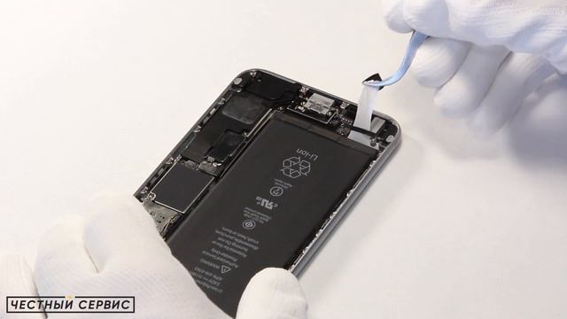 Замена аккумулятора на iPhone 6 Plus | Замена батареи iPhone 6 Plus смотреть онлайн