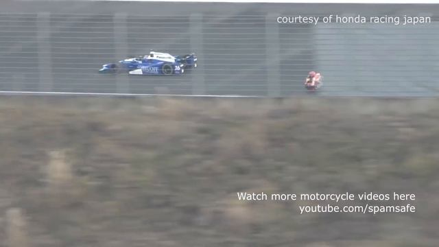MARC MARQUEZ Vs Formula 1 Indy Race Car ? Read The Description Below