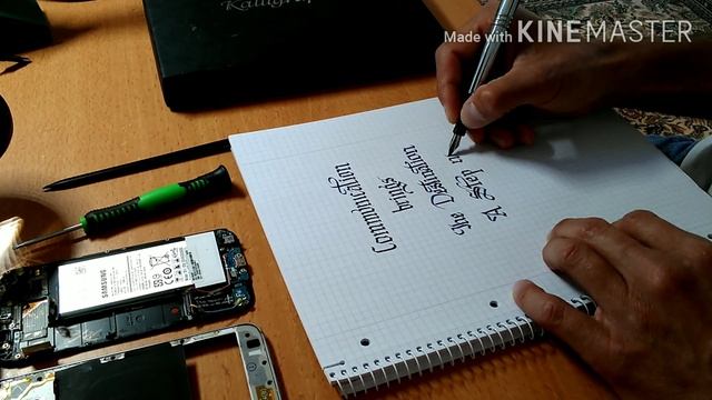 Old gothic calligraphy... смотреть онлайн