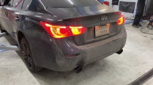 Infiniti Q50, Изготовление прямоточной выхлопной системы! Tuning Exhaust Infiniti Q50!