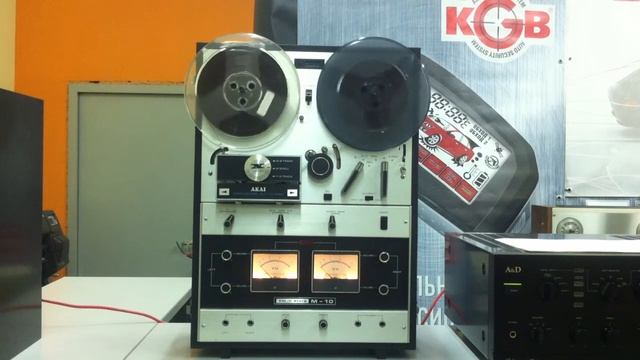 AKAI M10 Катушечный магнитофон, фантастическое звучание.... смотреть онлайн
