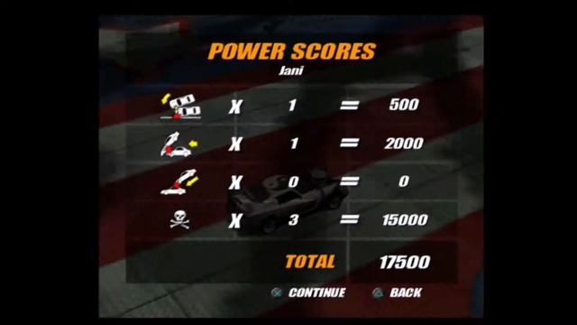Destruction Derby Arenas Walkthrough (PS2) - Championship Part 12 - Yin Yang - 60 fps смотреть онлайн