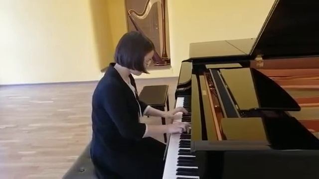 Ф. Шопен. Вальс си минор (фрагмент). Исполняет Степанова Ольга, 8 класс. преподаватель Данилова Л.И смотреть онлайн