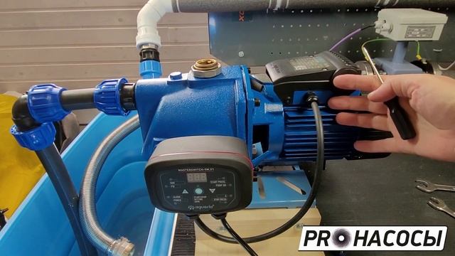 Реле давления воды - Aquario MASTERSWITCH. Настройка электронного реле.