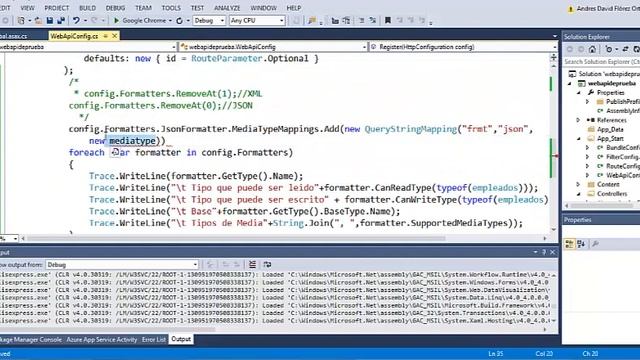 webapi 13 Formato XML o JSON en la URL смотреть онлайн