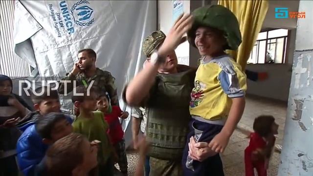 Российская гуманитарная помощь в Сирии | Комментарии иностранцев смотреть онлайн