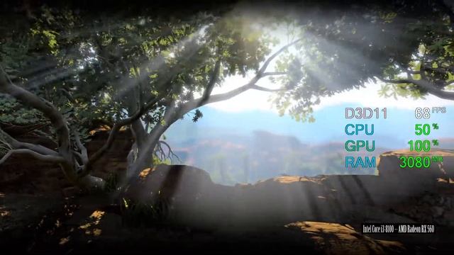 AMD Radeon RX 560 -- Intel Core i3-8100 -- Sniper Elite 3 Benchmark смотреть онлайн