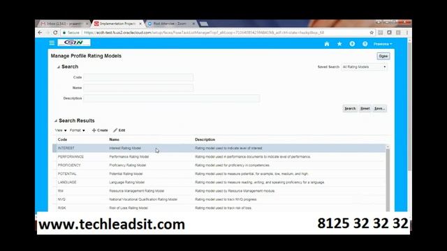 Oracle Fusion Cloud HCM Training- Profile Management in Release 13 - Tech Leads IT смотреть онлайн