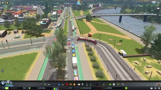 Industrial Network Planning In Cities Skylines! | Orchid Bay смотреть онлайн