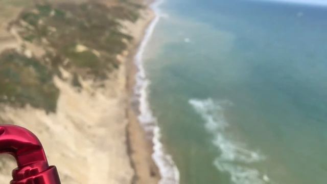 Полёты на параплане над морем. Краснодарский край, п.Веселовка смотреть онлайн