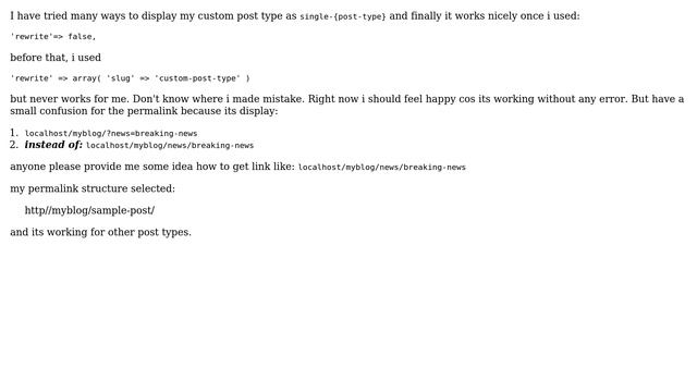 Wordpress: permalink structure for single-{post-type}.php in wordpress смотреть онлайн