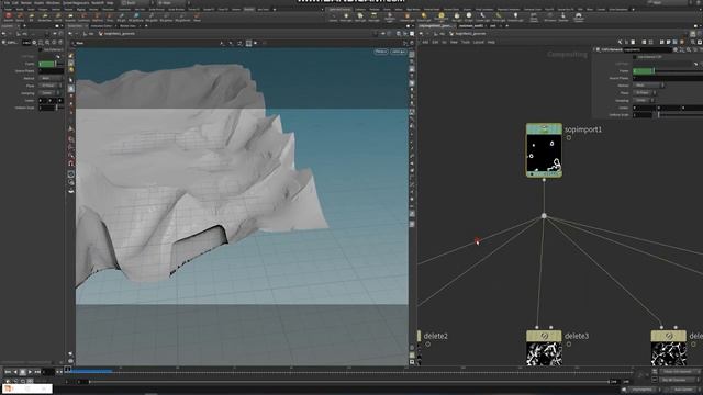 Houdini Tutorial Fantasy Landscape Making Of Beginner.mp4 смотреть онлайн