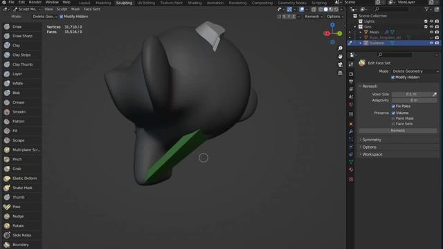 Add Curve Shape - Blender Sculpting Addon смотреть онлайн