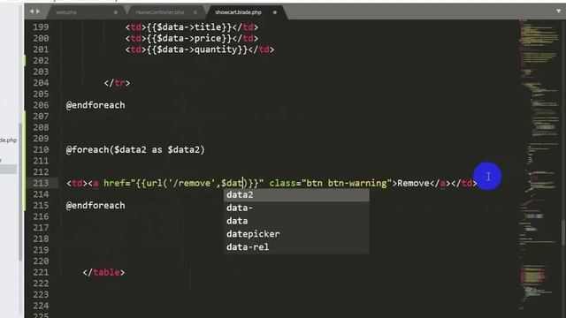 #18 Remove Product From Cart In Laravel 9.0 Project | Laravel Restaurant Management Project Tutoria смотреть онлайн