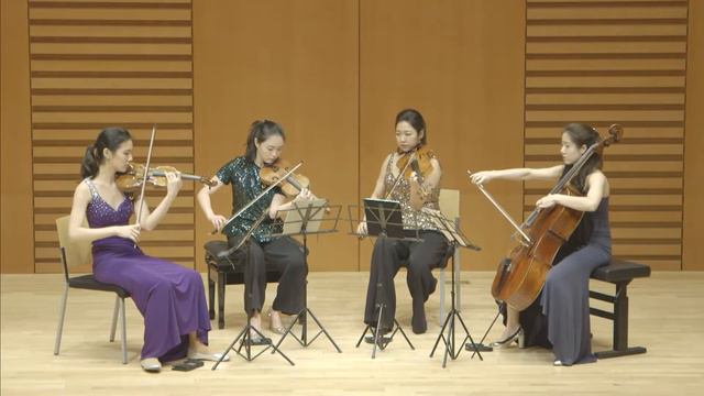 Risus Quartet 리수스 콰르텟 | G.Ligeti String Quartet No.1 (Métamorphoses nocturnes) смотреть онлайн