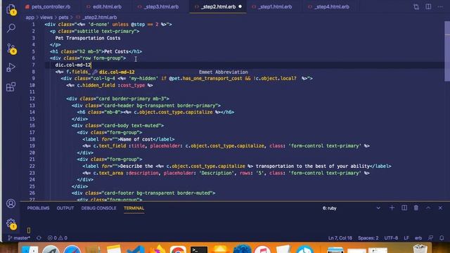 Pet Adoption App - Part 26 - Create Steps in Controller, Improve Logic, add validation in model. смотреть онлайн