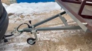 Прицеп для перевозки караката