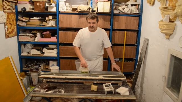 Гипсовая лепнина часть 1 Изготовление прямых тяг смотреть онлайн