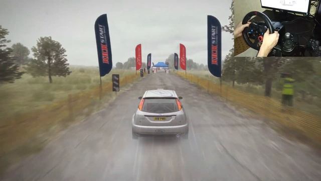 DIRT RALLY | Ford Focus RS WRC 2001 gameplay - GERMANY смотреть онлайн