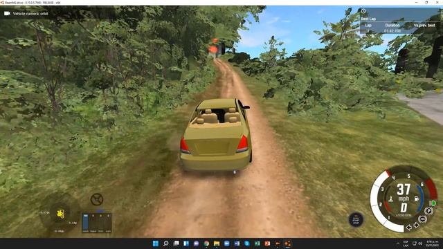 BeamNG.drive 0.15.0.5.7940 (Time Trials) (Hyundai Elantra) смотреть онлайн