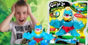 МЕГА БОЛЬШОЙ ТАЙРО. РАСПАКОВКА БОЛЬШОГО ГУДЖИТСУ. Устин и Гуджитсу ДИНО ПАУЭР.