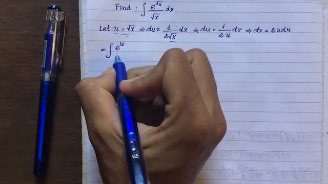 Integral of e^sqrt(x)/sqrt(x) смотреть онлайн