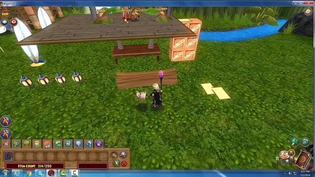 Wizard101 Summer Housing Item ideas! Making A Summer Tiki Bar! смотреть онлайн