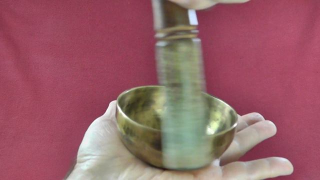 Поющая чаша кованая Блэк Антик 10,2 см, Фа # 1497 Гц