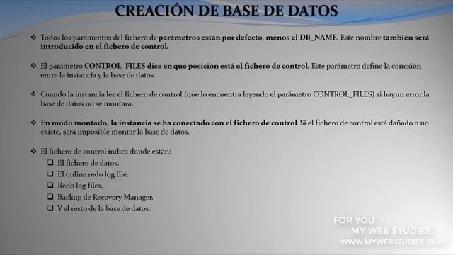 ? CURSO ORACLE CREACION DE BASE DE DATOS: ? MAS CURSOS EN LA DESCRIPCION смотреть онлайн