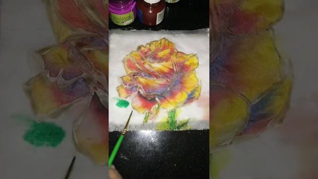 Satisfying batik painting ✨ смотреть онлайн