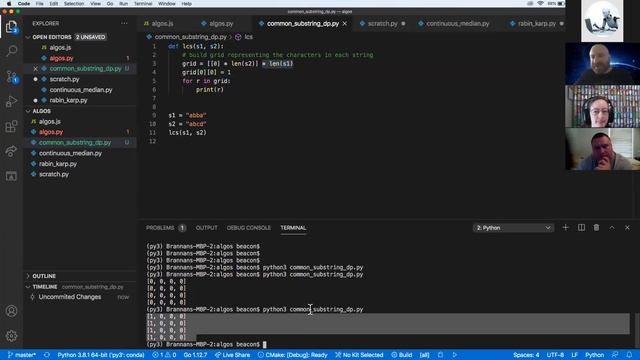 Strings Pattern Matching with Dynamic Programming - Brannan Conrad смотреть онлайн