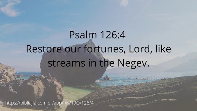 Daily Bible Verses: Psalm 126: 1-6; Daily God's words. смотреть онлайн