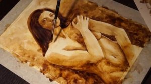 Рисую обнаженку (гризайль)/Speedpaint