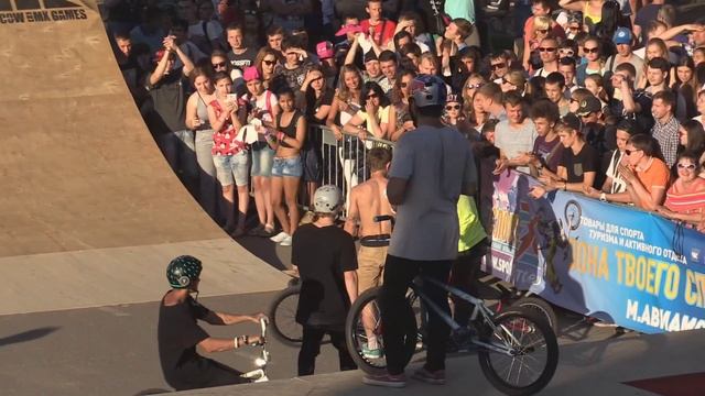 20150725 Moscow BMX Games - Last Trick