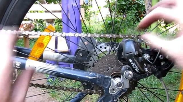 Как заменить цепь на велосипеде (подробно) смотреть онлайн