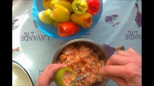 Очень вкусный фаршированный перец. Секрет приготовления без зажарки