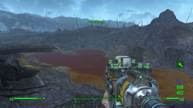 Fallout4. Светящееся море. Прогулка по окрестностям. смотреть онлайн