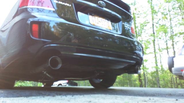 Subaru Legacy 3.0R Muffler Delete смотреть онлайн